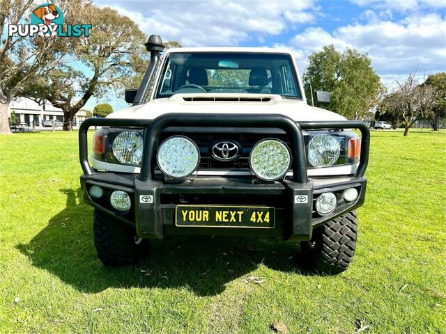 2017 TOYOTA LANDCRUISER WORKMATE (4X4) VDJ79R MY18 CAB CHASSIS