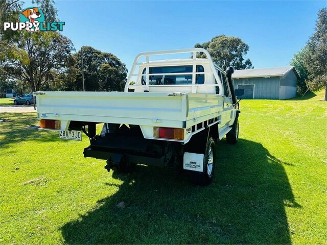 2017 TOYOTA LANDCRUISER WORKMATE (4X4) VDJ79R MY18 DOUBLE C\/CHAS