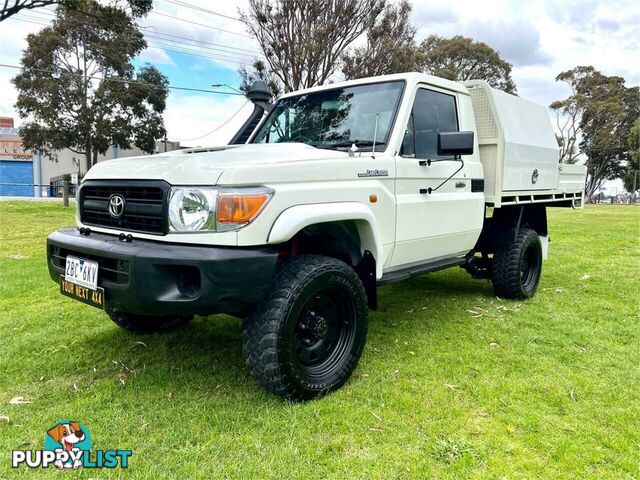 2018 TOYOTA LANDCRUISER WORKMATE (4X4) VDJ79R MY18 CAB CHASSIS