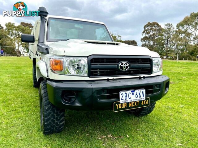 2018 TOYOTA LANDCRUISER WORKMATE (4X4) VDJ79R MY18 CAB CHASSIS