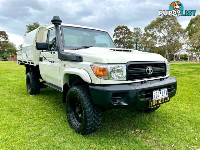 2018 TOYOTA LANDCRUISER WORKMATE (4X4) VDJ79R MY18 CAB CHASSIS