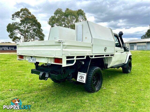 2018 TOYOTA LANDCRUISER WORKMATE (4X4) VDJ79R MY18 CAB CHASSIS