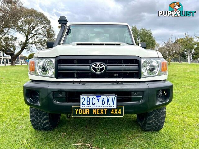 2018 TOYOTA LANDCRUISER WORKMATE (4X4) VDJ79R MY18 CAB CHASSIS