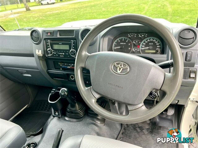 2018 TOYOTA LANDCRUISER WORKMATE (4X4) VDJ79R MY18 CAB CHASSIS