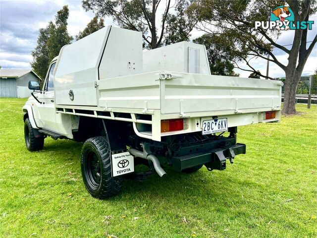 2018 TOYOTA LANDCRUISER WORKMATE (4X4) VDJ79R MY18 CAB CHASSIS