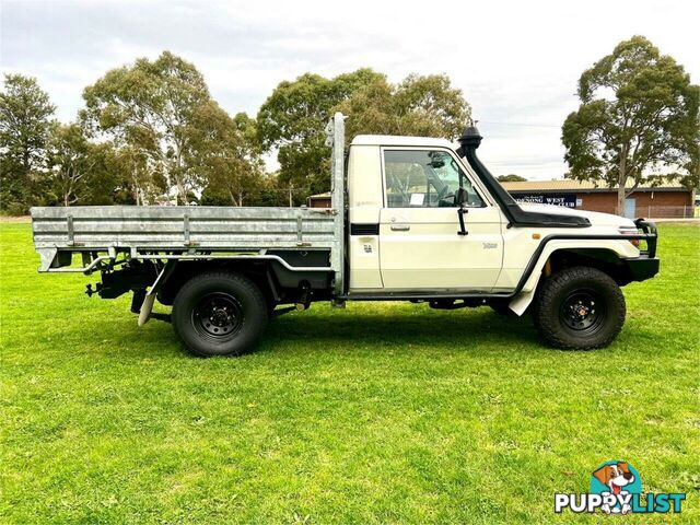 2012 TOYOTA LANDCRUISER WORKMATE (4X4) VDJ79R 09 UPGRADE CAB CHASSIS