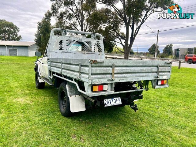 2012 TOYOTA LANDCRUISER WORKMATE (4X4) VDJ79R 09 UPGRADE CAB CHASSIS