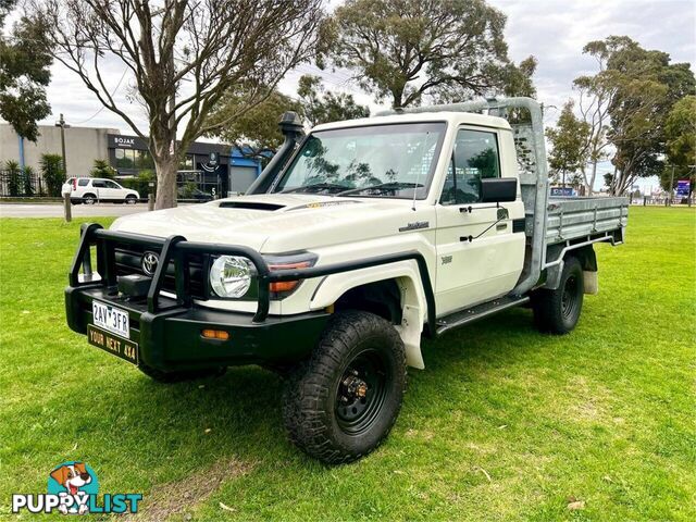 2012 TOYOTA LANDCRUISER WORKMATE (4X4) VDJ79R 09 UPGRADE CAB CHASSIS