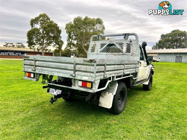 2012 TOYOTA LANDCRUISER WORKMATE (4X4) VDJ79R 09 UPGRADE CAB CHASSIS