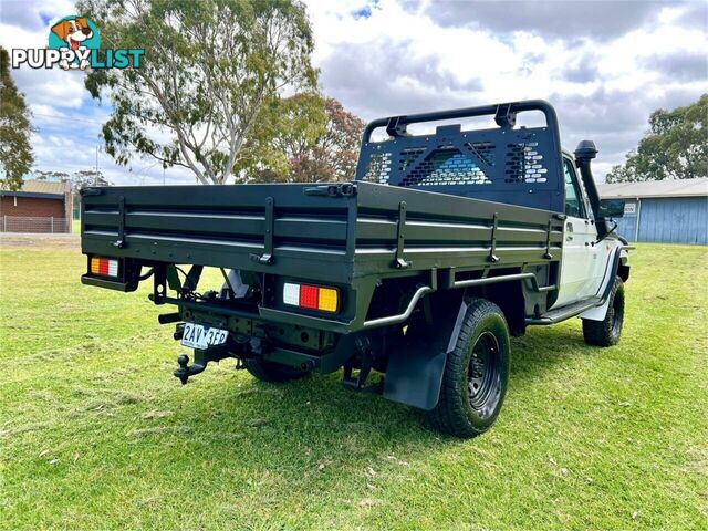 2012 TOYOTA LANDCRUISER WORKMATE (4X4) VDJ79R 09 UPGRADE CAB CHASSIS