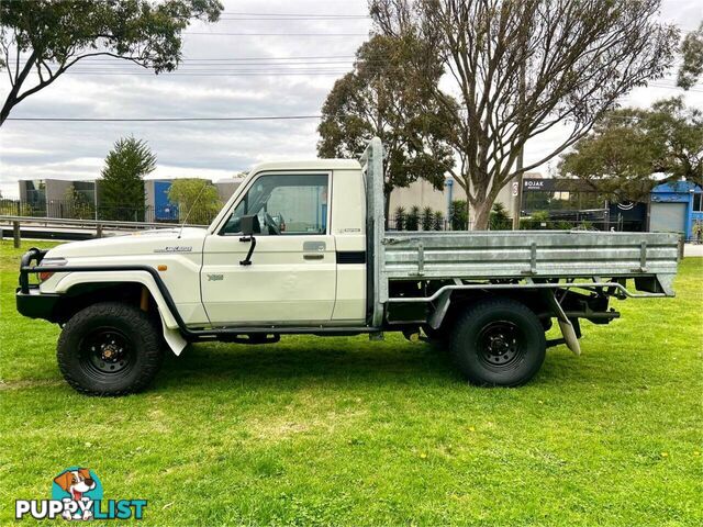 2012 TOYOTA LANDCRUISER WORKMATE (4X4) VDJ79R 09 UPGRADE CAB CHASSIS