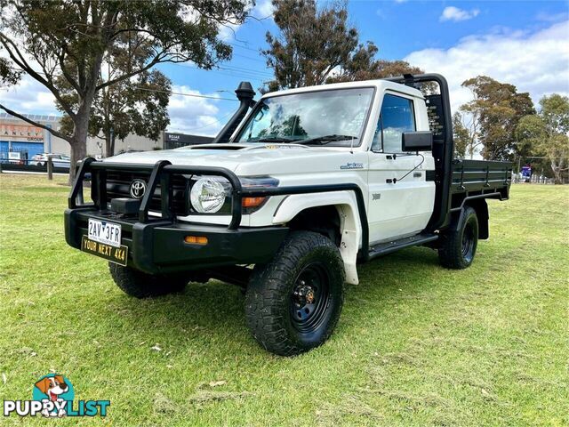 2012 TOYOTA LANDCRUISER WORKMATE (4X4) VDJ79R 09 UPGRADE CAB CHASSIS