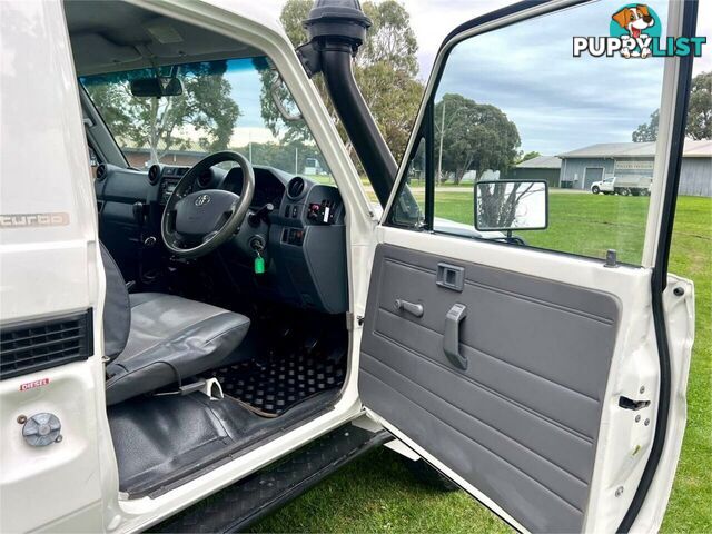 2012 TOYOTA LANDCRUISER WORKMATE (4X4) VDJ79R 09 UPGRADE CAB CHASSIS