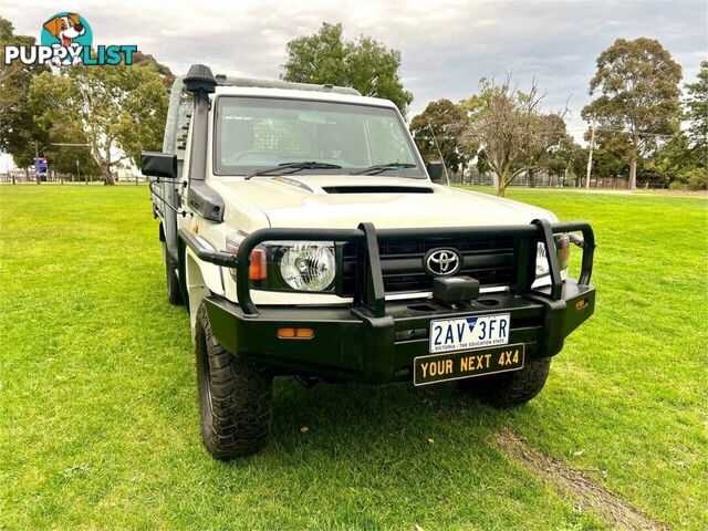 2012 TOYOTA LANDCRUISER WORKMATE (4X4) VDJ79R 09 UPGRADE CAB CHASSIS