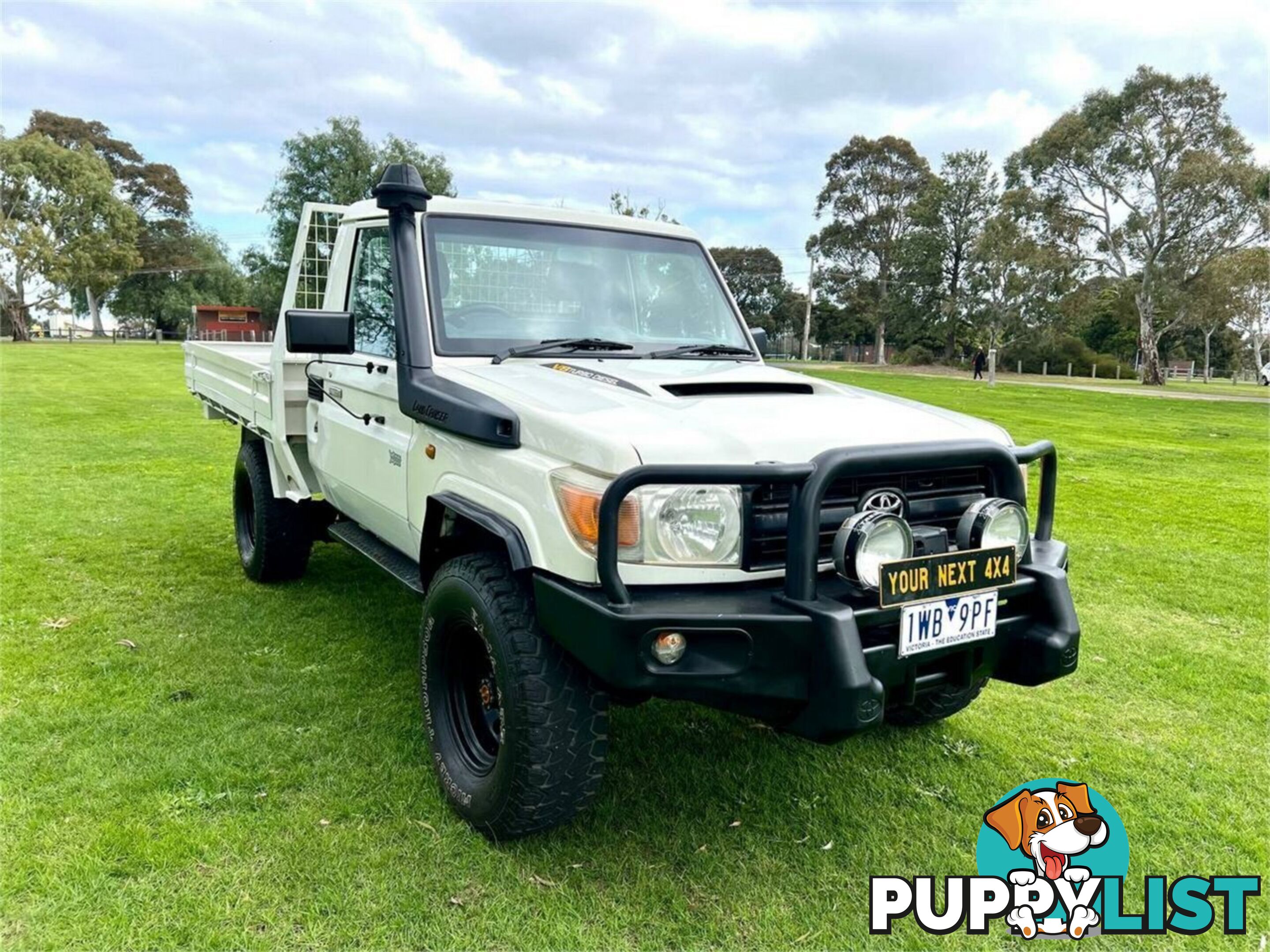 2012 TOYOTA LANDCRUISER WORKMATE (4X4) VDJ79R MY12 UPDATE CAB CHASSIS