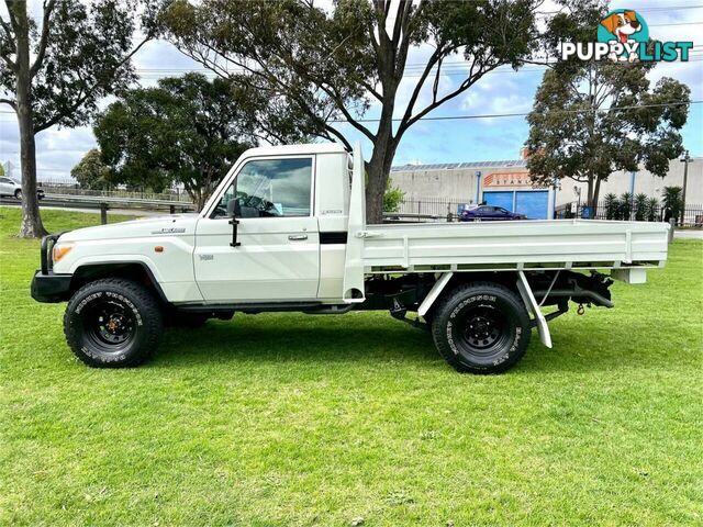 2012 TOYOTA LANDCRUISER WORKMATE (4X4) VDJ79R MY12 UPDATE CAB CHASSIS