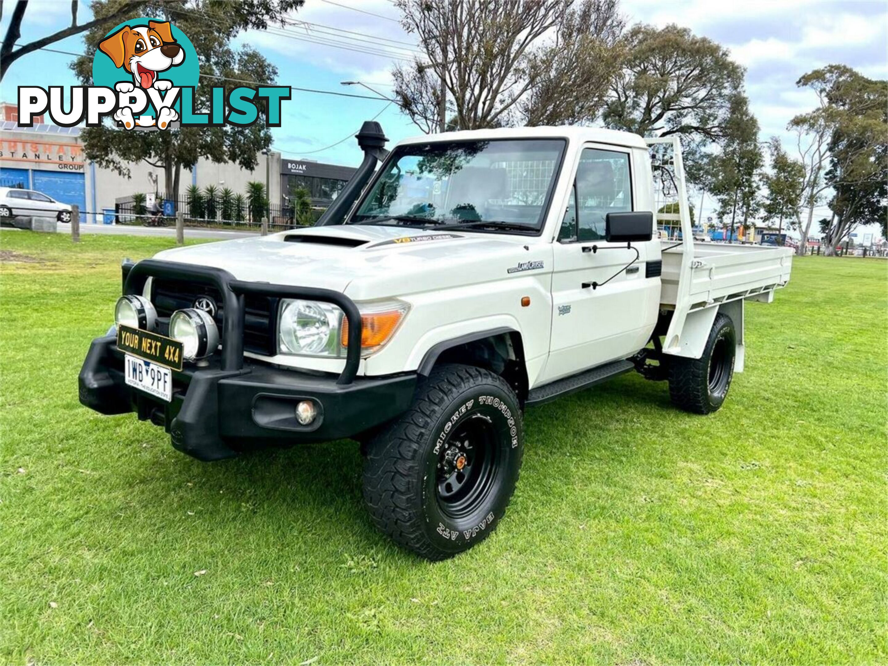 2012 TOYOTA LANDCRUISER WORKMATE (4X4) VDJ79R MY12 UPDATE CAB CHASSIS