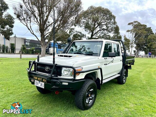 2019 TOYOTA LANDCRUISER WORKMATE (4X4) VDJ79R MY18 DOUBLE C\/CHAS