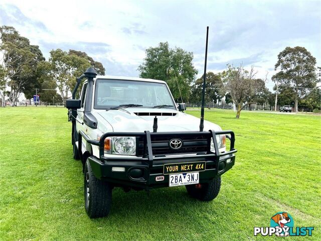 2019 TOYOTA LANDCRUISER WORKMATE (4X4) VDJ79R MY18 DOUBLE C\/CHAS