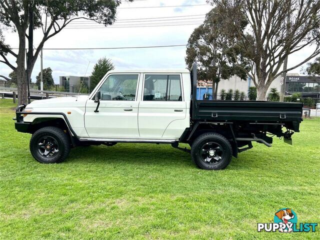 2019 TOYOTA LANDCRUISER WORKMATE (4X4) VDJ79R MY18 DOUBLE C\/CHAS