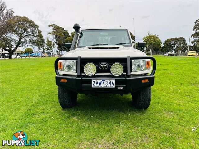 2019 TOYOTA LANDCRUISER WORKMATE (4X4) VDJ79R MY18 DOUBLE C\/CHAS