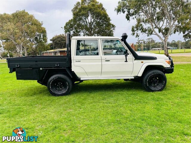 2019 TOYOTA LANDCRUISER WORKMATE (4X4) VDJ79R MY18 DOUBLE C\/CHAS