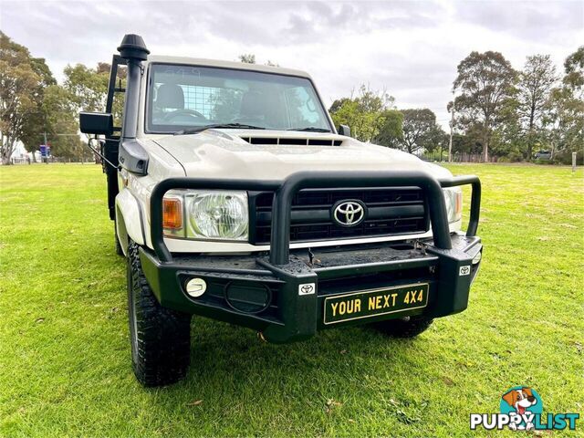 2018 TOYOTA LANDCRUISER WORKMATE (4X4) VDJ79R MY18 CAB CHASSIS