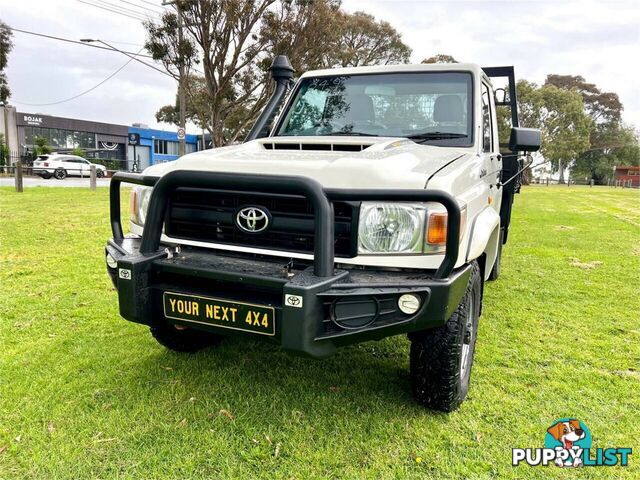 2018 TOYOTA LANDCRUISER WORKMATE (4X4) VDJ79R MY18 CAB CHASSIS