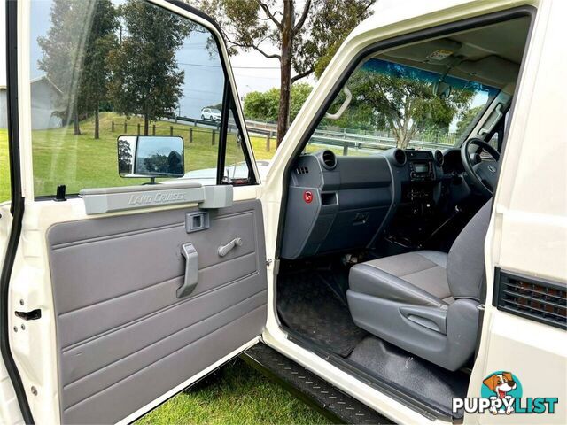 2018 TOYOTA LANDCRUISER WORKMATE (4X4) VDJ79R MY18 CAB CHASSIS