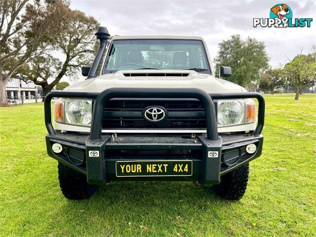 2018 TOYOTA LANDCRUISER WORKMATE (4X4) VDJ79R MY18 CAB CHASSIS