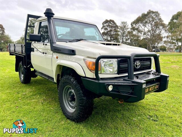 2018 TOYOTA LANDCRUISER WORKMATE (4X4) VDJ79R MY18 CAB CHASSIS