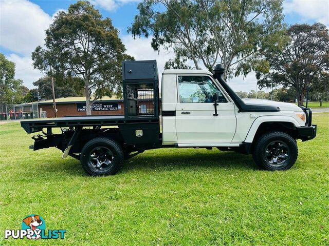 2018 TOYOTA LANDCRUISER GXL (4X4) VDJ79R CAB CHASSIS