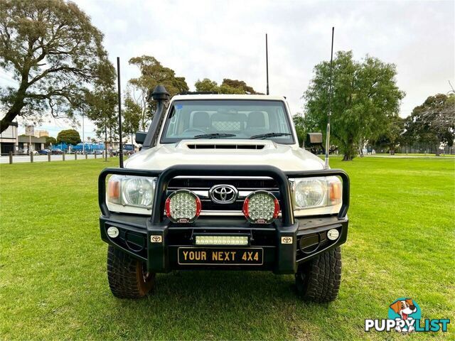 2018 TOYOTA LANDCRUISER GXL (4X4) VDJ79R CAB CHASSIS