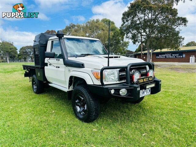 2018 TOYOTA LANDCRUISER GXL (4X4) VDJ79R CAB CHASSIS