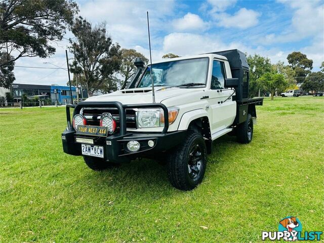 2018 TOYOTA LANDCRUISER GXL (4X4) VDJ79R CAB CHASSIS