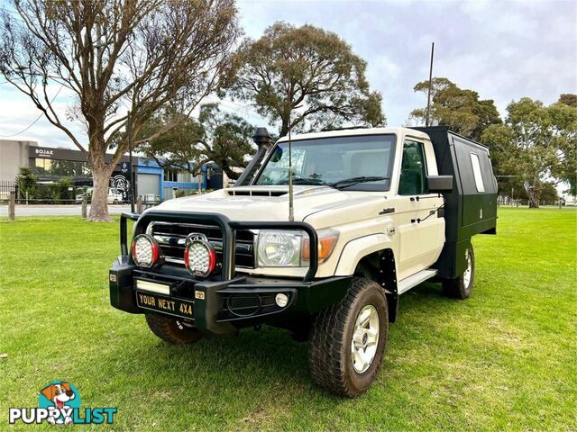 2018 TOYOTA LANDCRUISER GXL (4X4) VDJ79R CAB CHASSIS