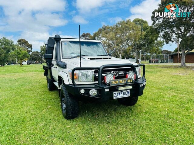 2018 TOYOTA LANDCRUISER GXL (4X4) VDJ79R CAB CHASSIS