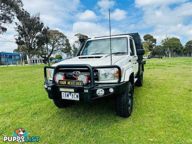 2018 TOYOTA LANDCRUISER GXL (4X4) VDJ79R CAB CHASSIS