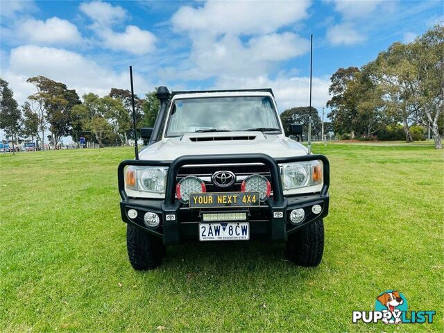 2018 TOYOTA LANDCRUISER GXL (4X4) VDJ79R CAB CHASSIS