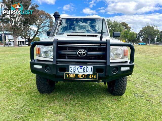 2020 TOYOTA LANDCRUISER WORKMATE (4X4) VDJ79R MY18 CAB CHASSIS