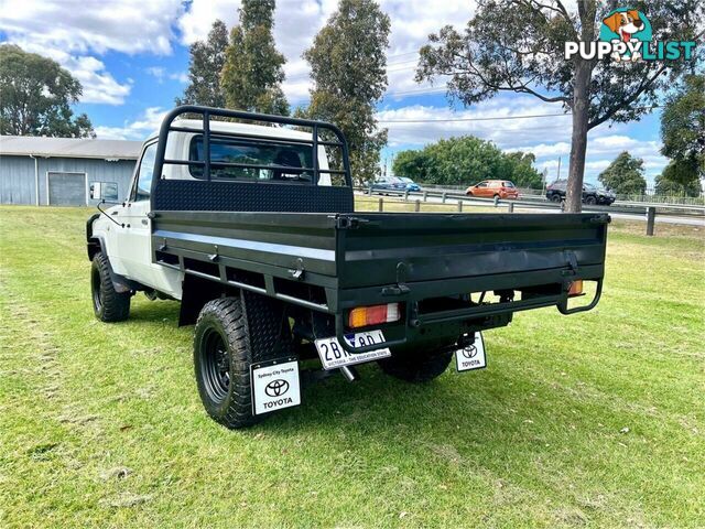 2020 TOYOTA LANDCRUISER WORKMATE (4X4) VDJ79R MY18 CAB CHASSIS