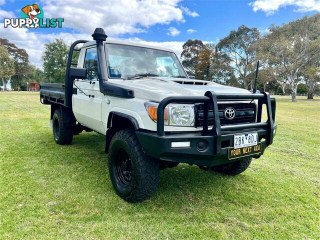 2020 TOYOTA LANDCRUISER WORKMATE (4X4) VDJ79R MY18 CAB CHASSIS