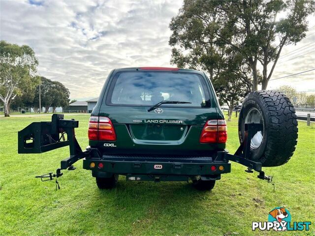 2000 TOYOTA LANDCRUISER GXL (4X4) FZJ105R WAGON