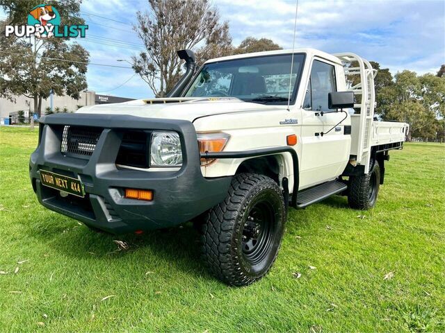 2017 TOYOTA LANDCRUISER WORKMATE (4X4) VDJ79R MY18 CAB CHASSIS