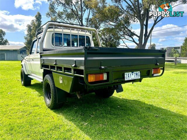 2020 TOYOTA LANDCRUISER WORKMATE (4X4) VDJ79R MY18 CAB CHASSIS