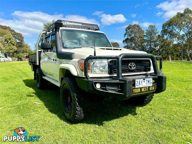 2020 TOYOTA LANDCRUISER WORKMATE (4X4) VDJ79R MY18 CAB CHASSIS