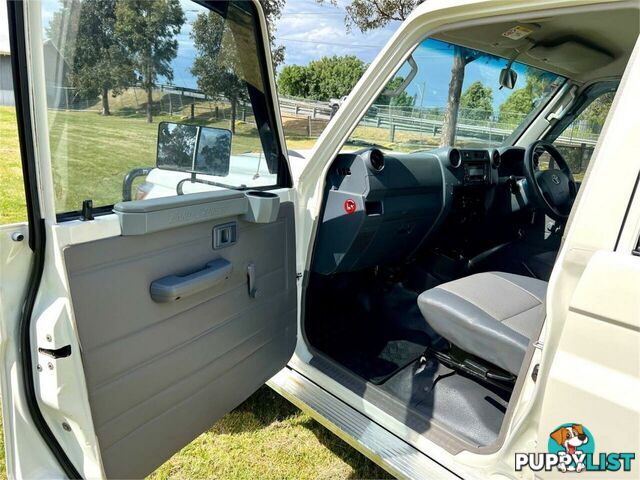 2020 TOYOTA LANDCRUISER WORKMATE (4X4) VDJ79R MY18 CAB CHASSIS