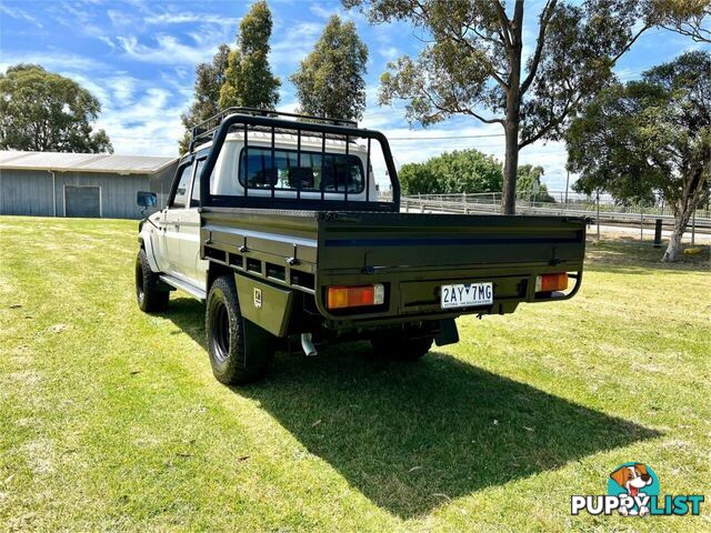 2020 TOYOTA LANDCRUISER WORKMATE (4X4) VDJ79R MY18 CAB CHASSIS