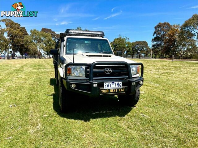 2020 TOYOTA LANDCRUISER WORKMATE (4X4) VDJ79R MY18 CAB CHASSIS