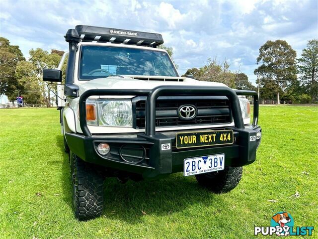 2019 TOYOTA LANDCRUISER WORKMATE (4X4) VDJ79R MY18 DOUBLE C\/CHAS